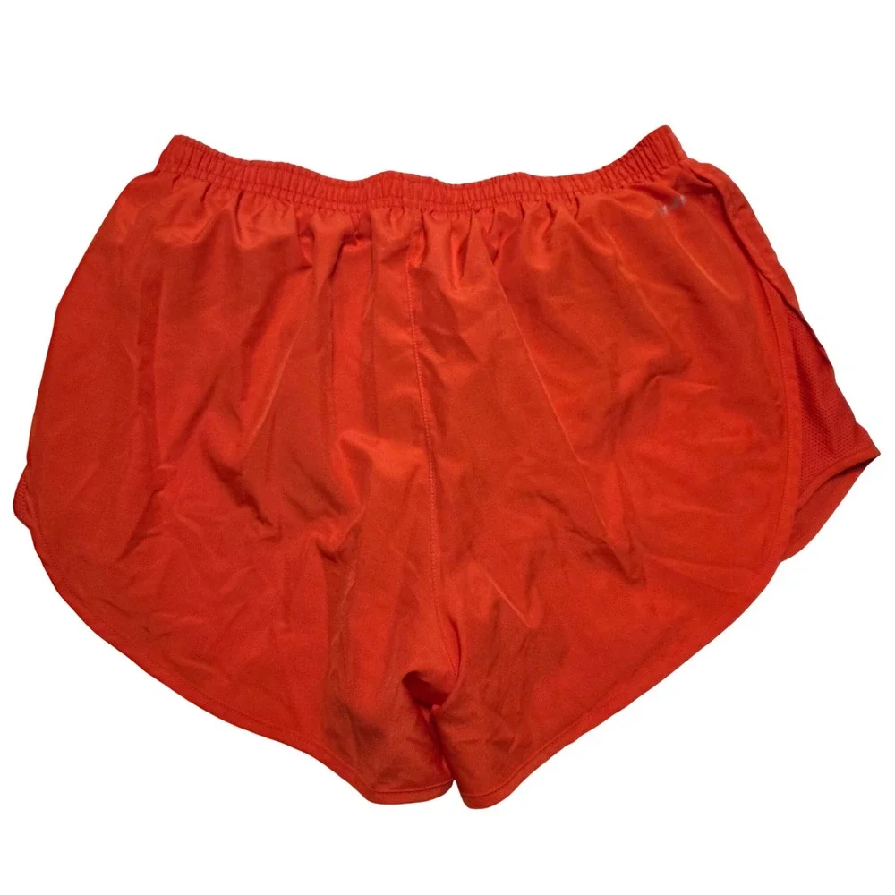 Nike Women Medium Running Shorts Orange BGSU Falcons Dri-FIT Athletic Track